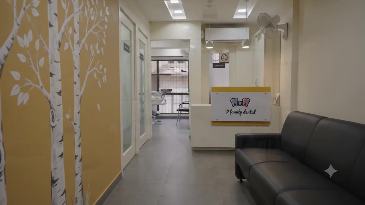 Treatment chair at V Family Dental