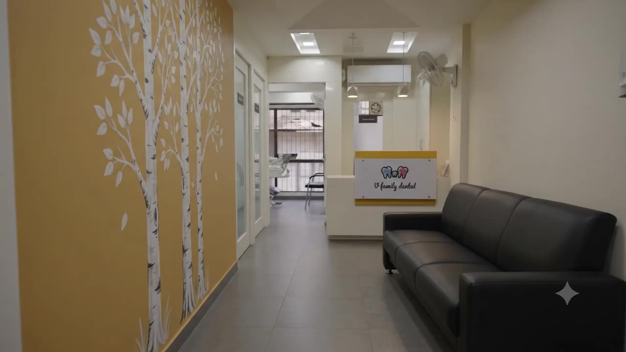 V Family Dental reception area